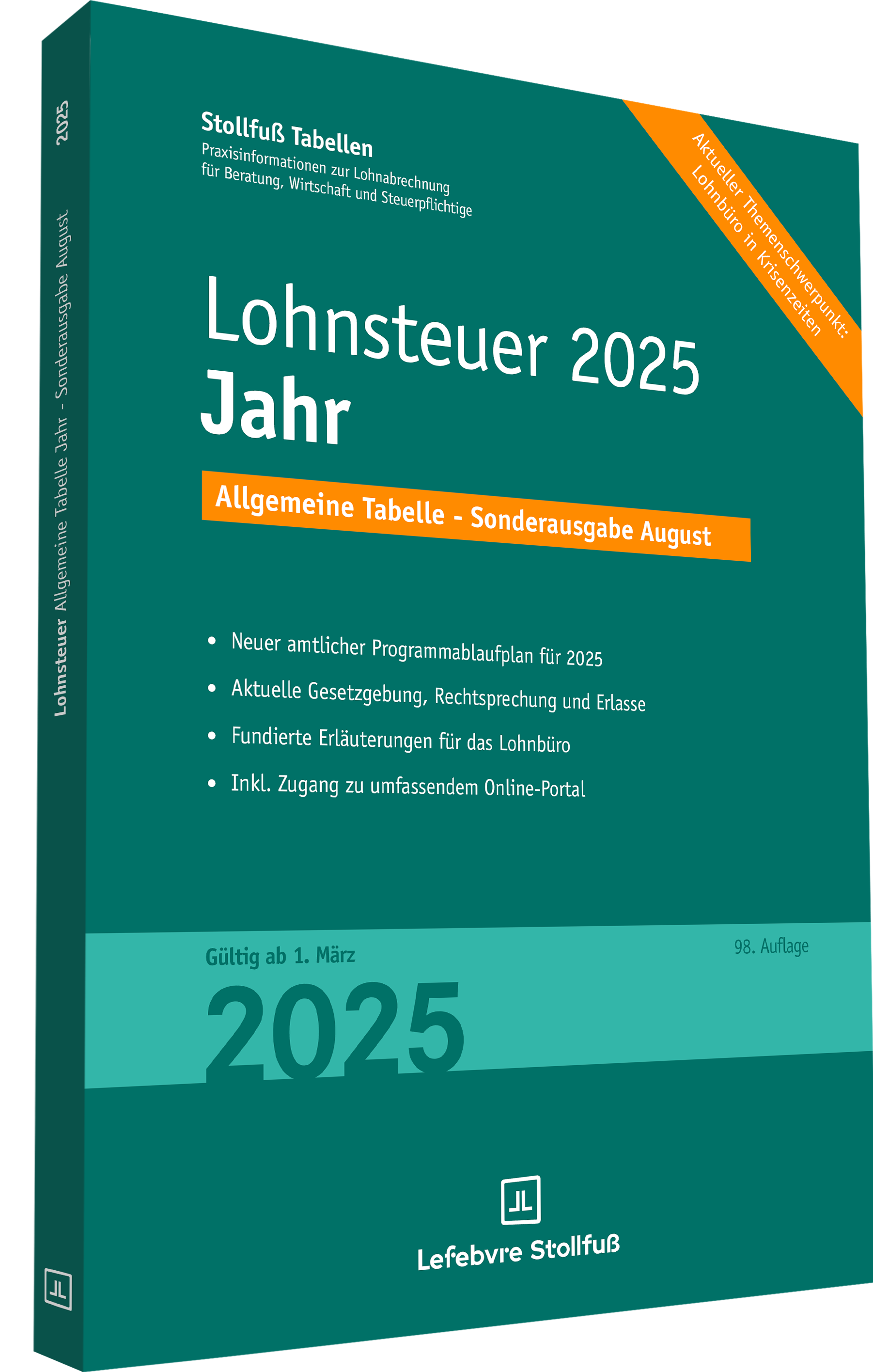 Lohnsteuertabellen-2025-Jahr-978-3-08-345125-9