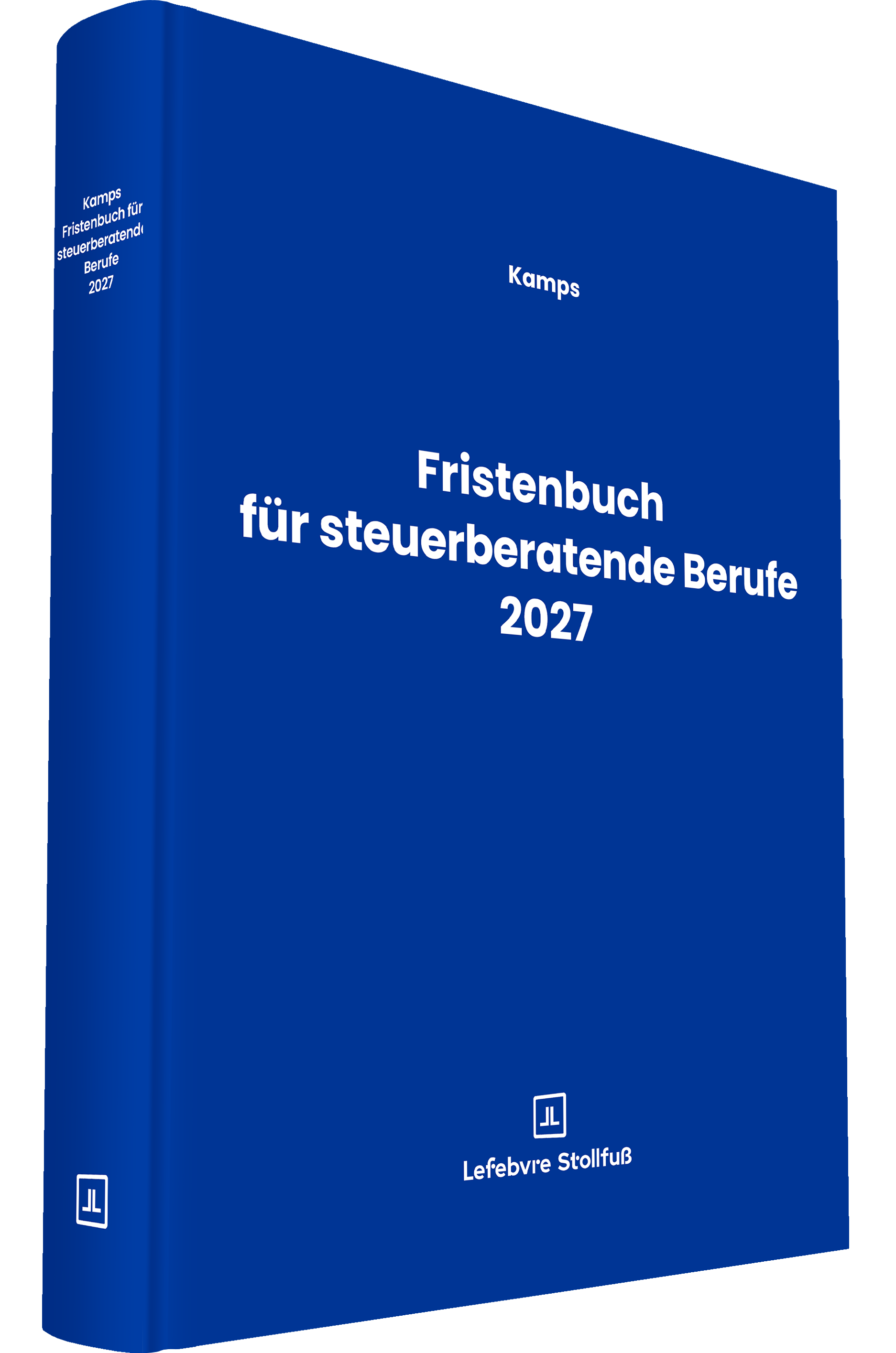 Buchcover: Fristenbuch für steuerberatende Berufe 2027