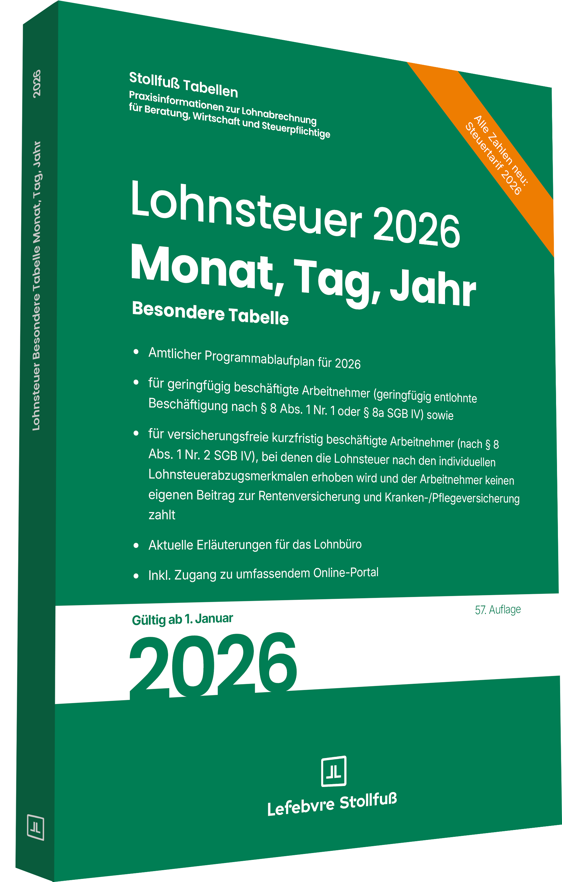 Lohnsteuer Tabelle 2026 Besondere Tabelle