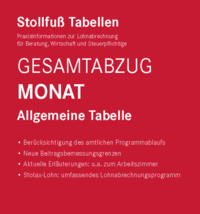 Tabelle, Gesamtabzug 2023 Monat - Sonderausgabe Juli