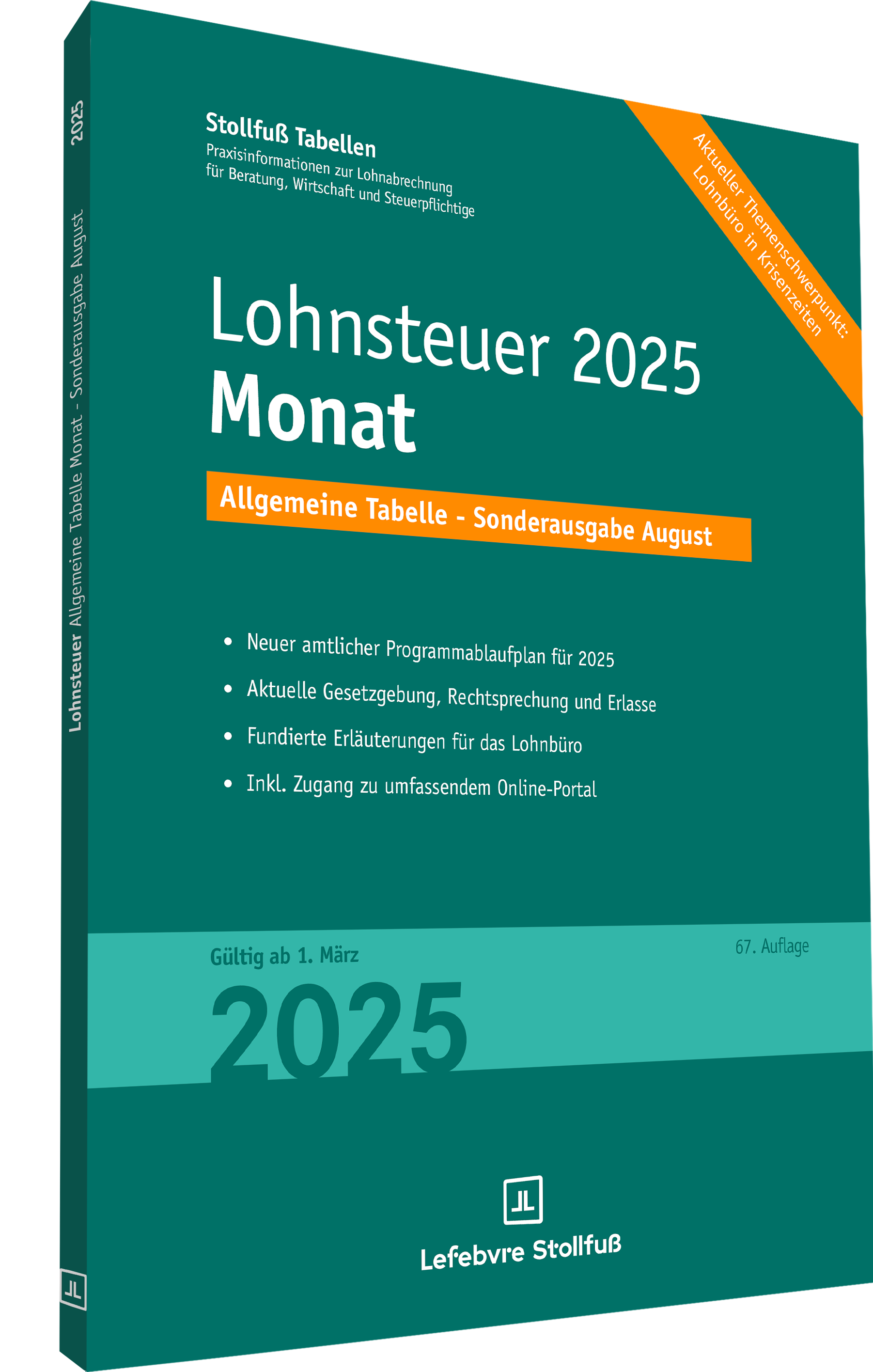 Lohnsteuertabellen-2025-Monat-978-3-08-342825-1