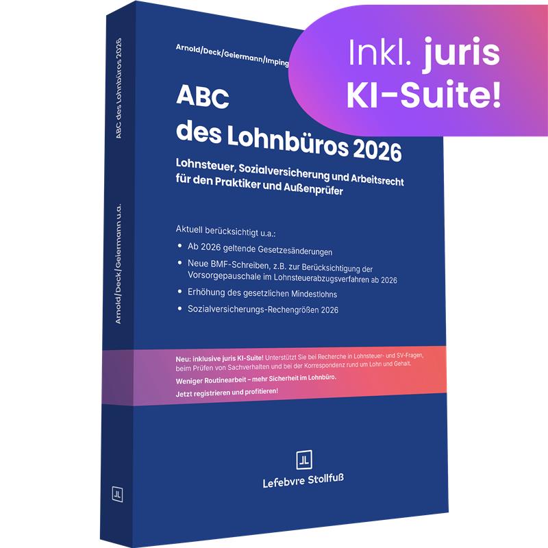 ABC des Lohnbüros 2026