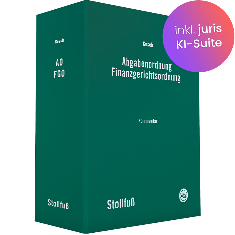 Abgabenordnung Finanzgerichtsordnung Kommentar
