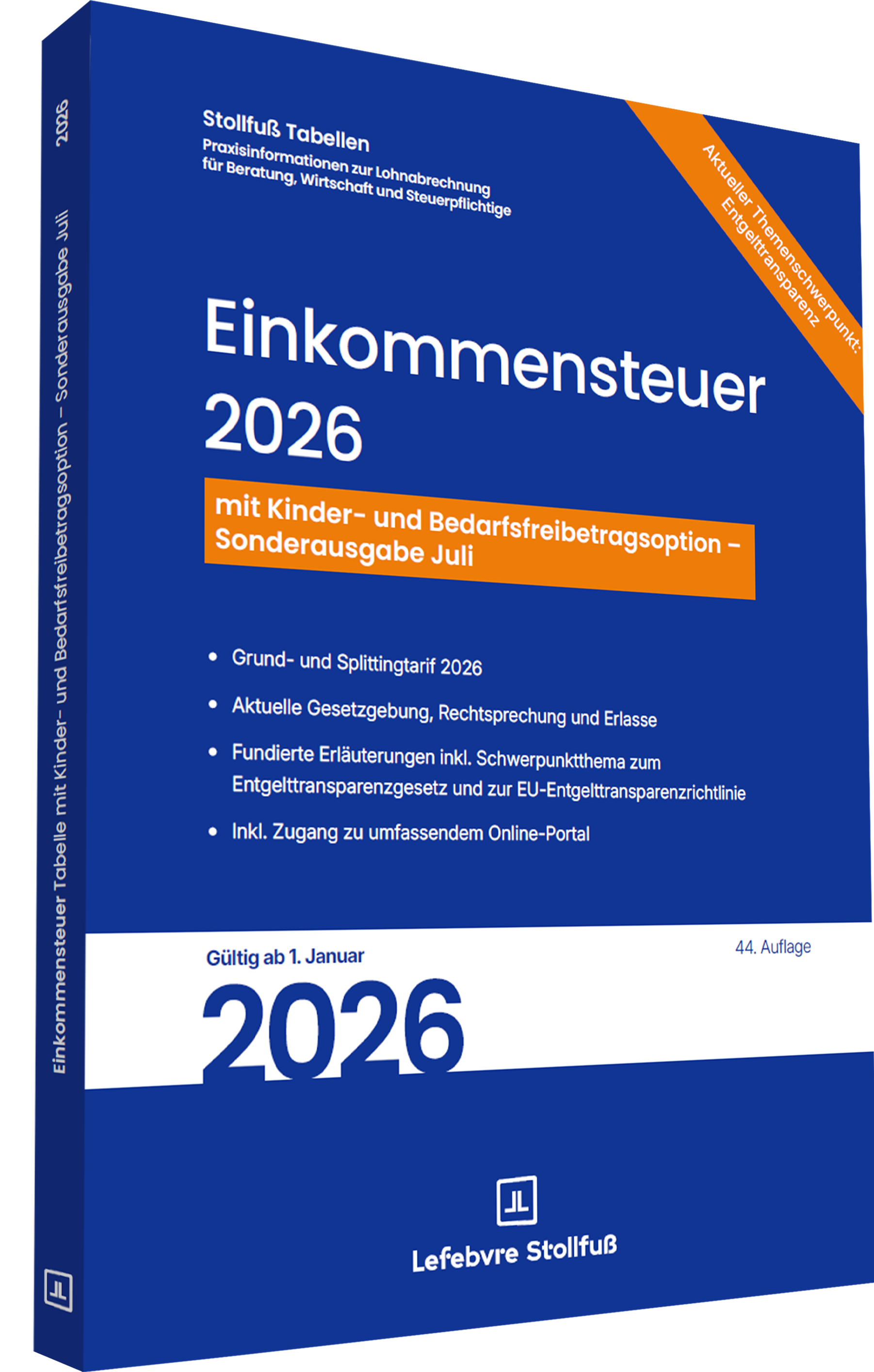 Einkommensteuertabelle 2026 II