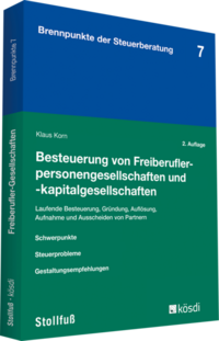 Besteuerung von Freiberuflerpersonengesellschaften und -kapitalgesellschaften