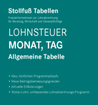 Tabelle, Lohnsteuer 2024 Monat, Tag