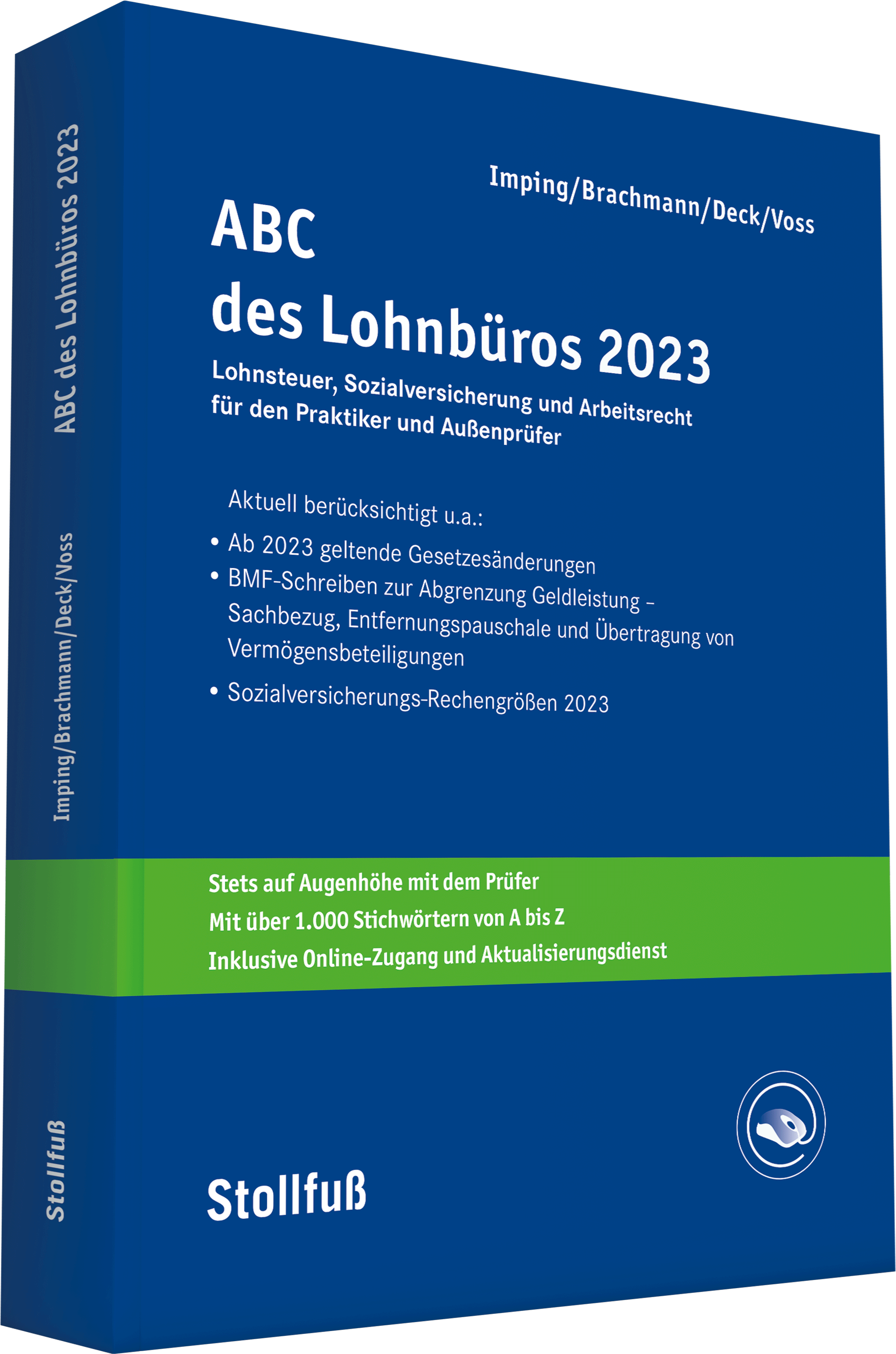 Das Bild zeigt das ABC des Lohnbüros 2023.
