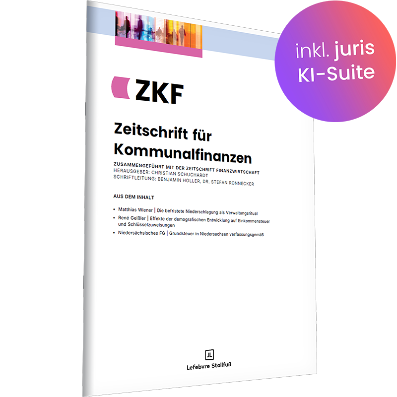 Zeitschrift für Kommunalfinanzen (ZKF)