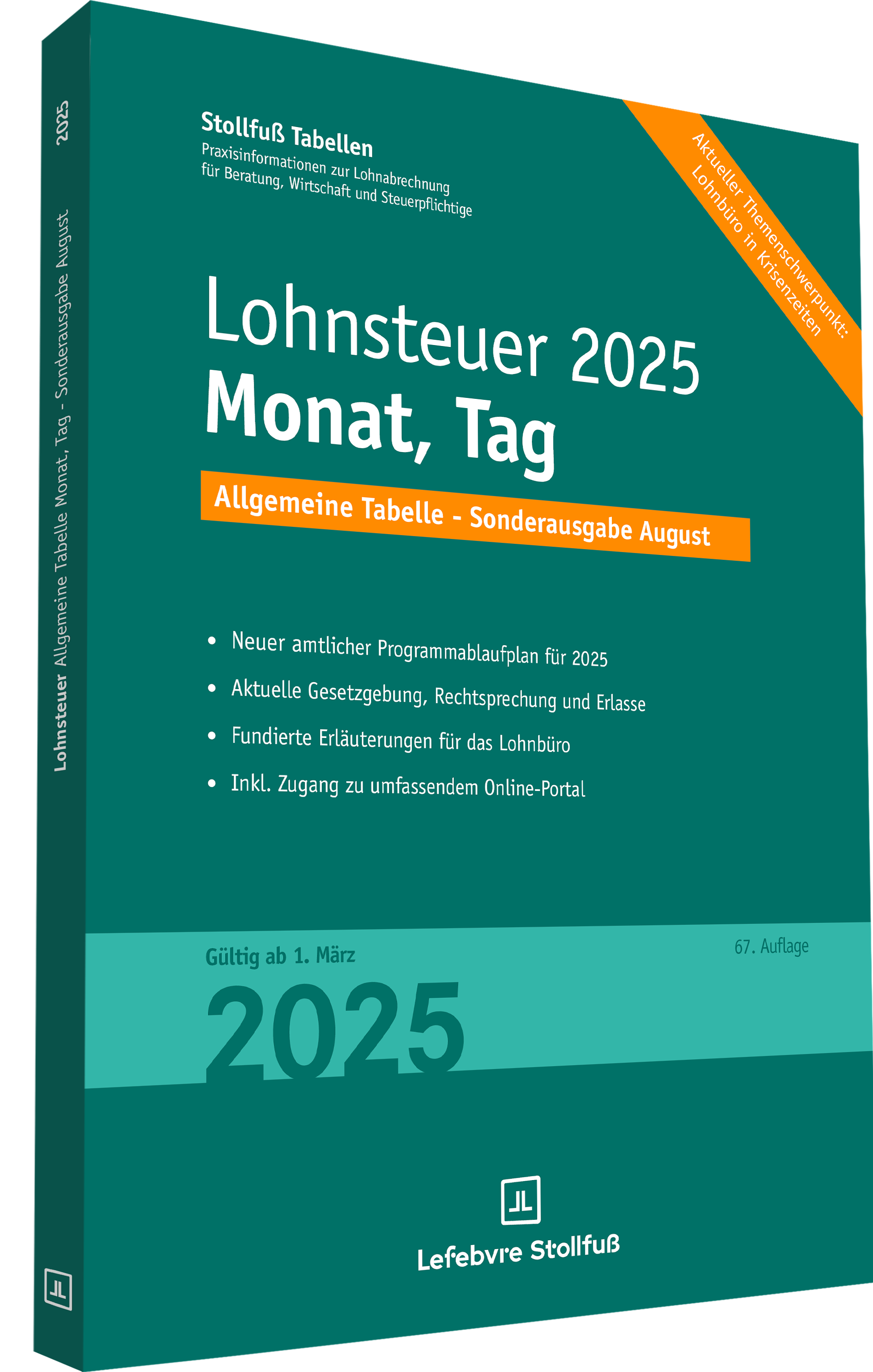 Lohnsteuertabellen-2025-Monat-Tag-978-3-08-346725-0