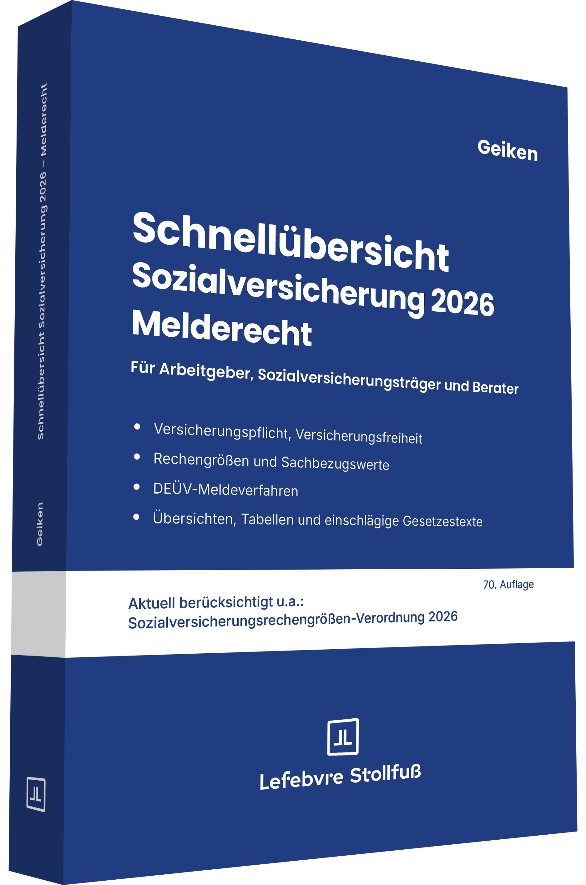 Schnellübersicht Sozialversicherung Melderecht 2026