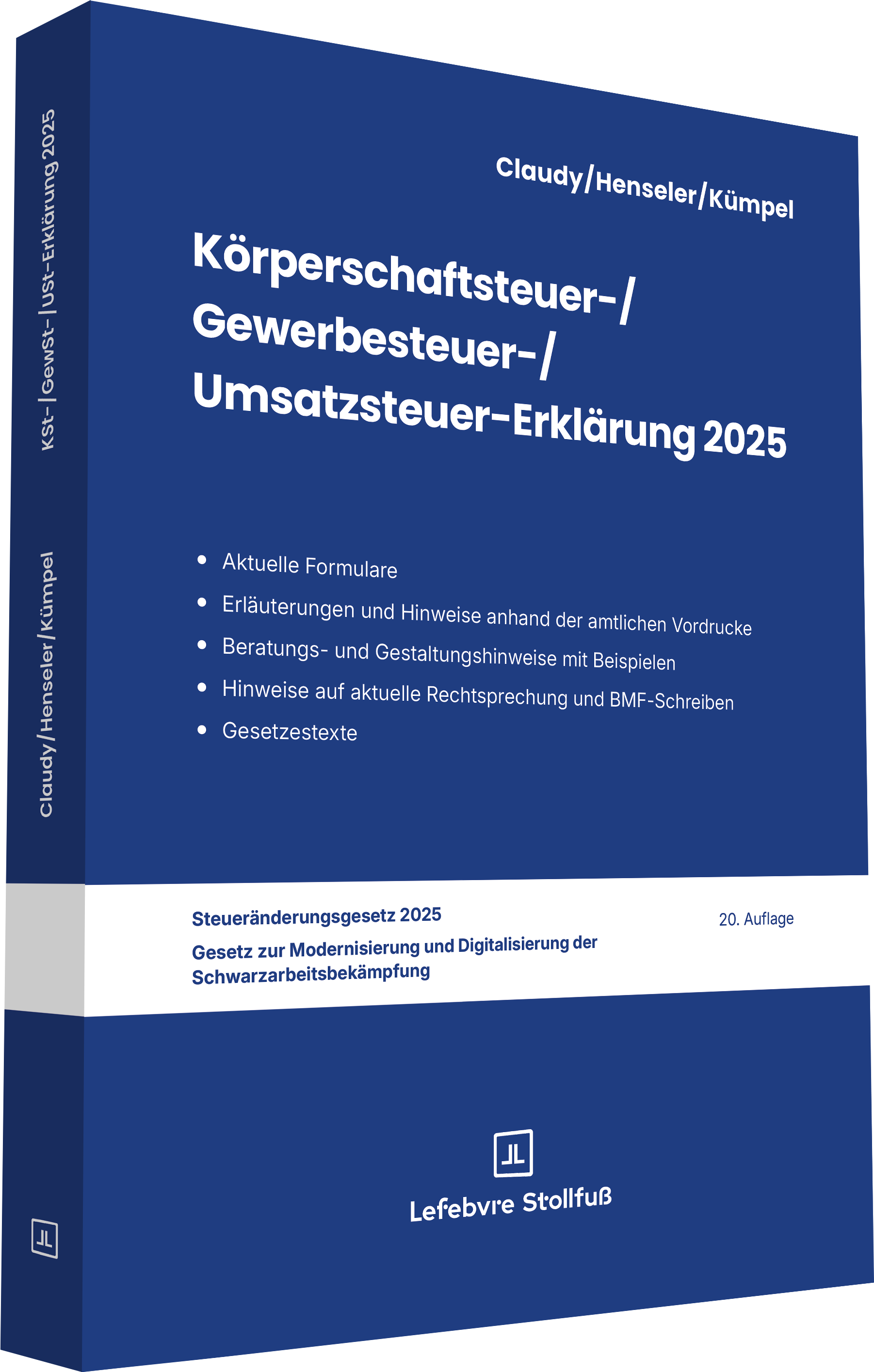 Körperschaftsteuer-, Gewerbesteuer-, Umsatzsteuer-Erklärung 2025