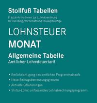 Tabelle, Lohnsteuer 2024 Monat