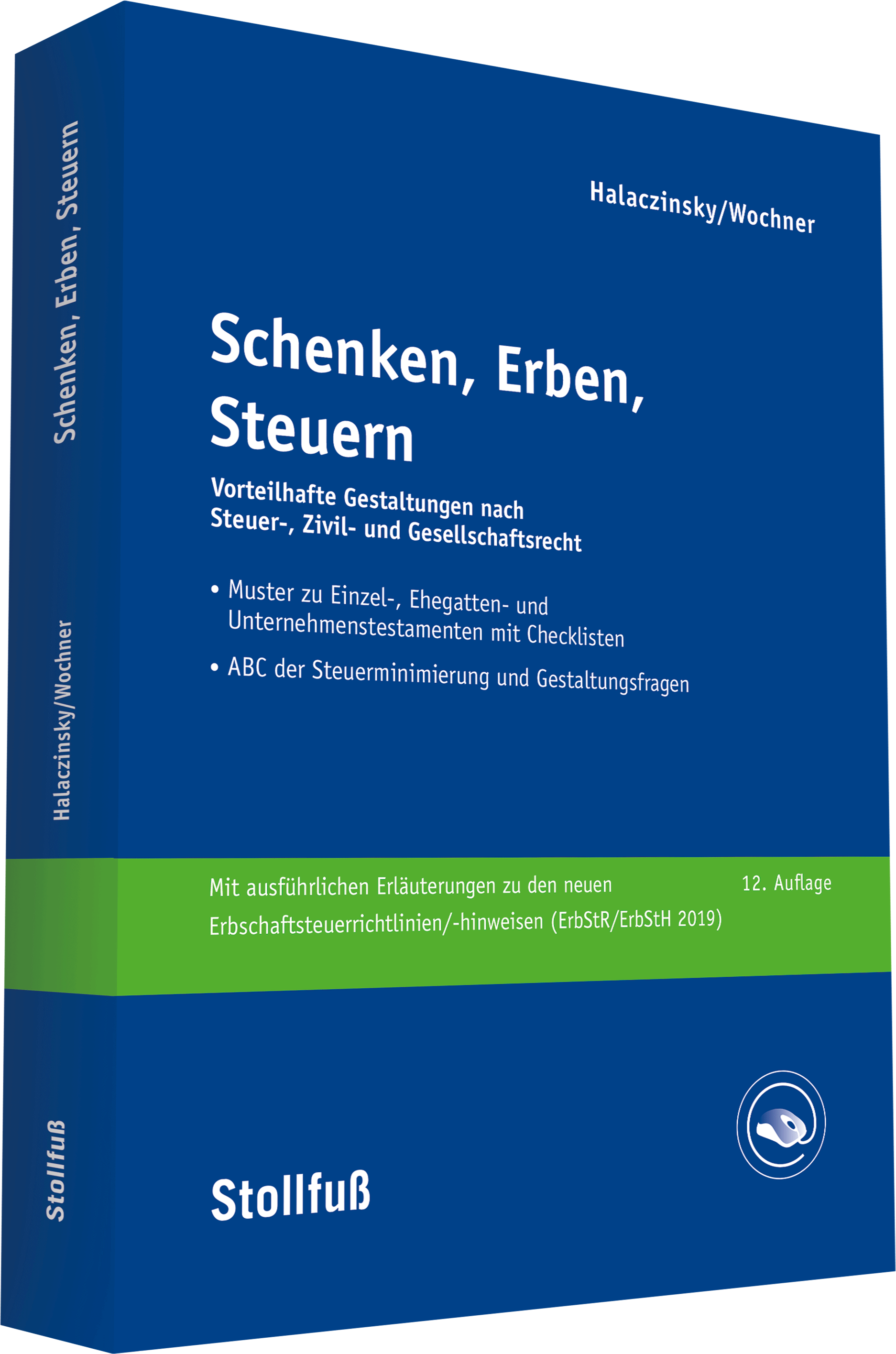 Das Bild zeigt den „Schenken, Erben, Steuern“ Ratgeber.