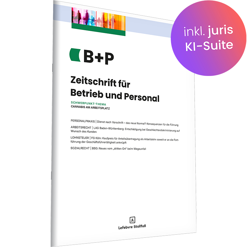 Zeitschrift für Betrieb und Personal (B+P)